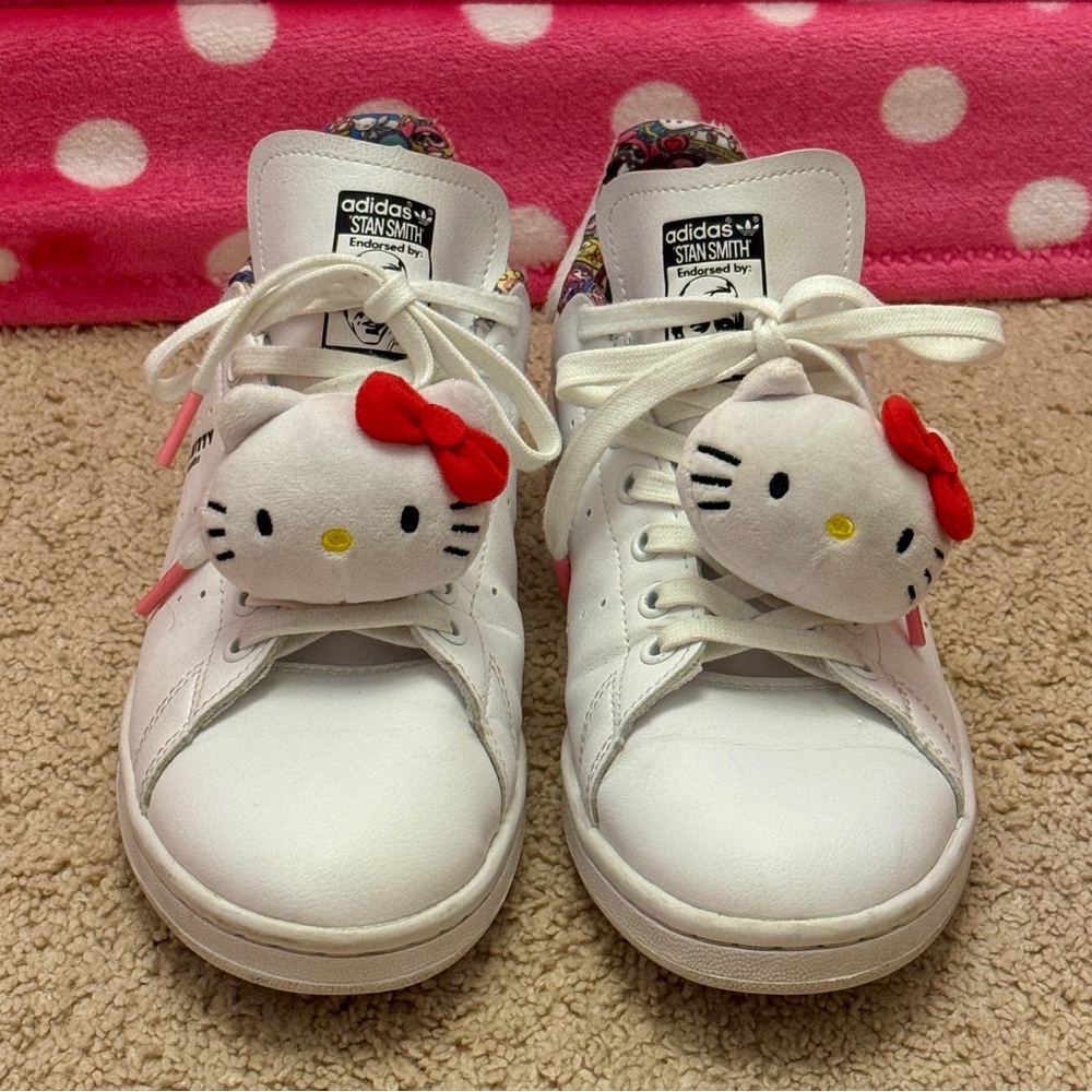 Stan Smith x Hello Kitty white trainers